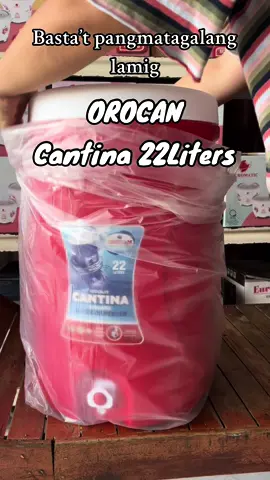 Orocan cantina 22 liters Water Jug, Keeps Your Drinks Cold Longer! #Jug #BlueOrRed 