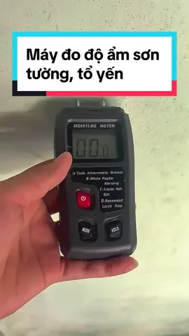 Máy đo độ ẩm sơn tường, tổ yến, độ ẩm gỗ,...  #maydodoam  #maydodoamsontuong  #maydodoamgo  #maydodoamtoyen 