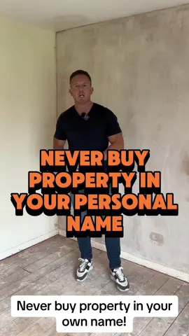 Never buy property in your own name! #property #tax #propertyinvestment #propertyeducation 