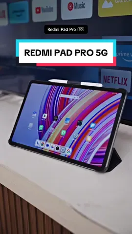 Think your #RedmiPadPro5G can’t surprise you? Feel free to call with this tablet📞 #FunMadeBigger.