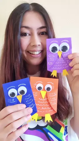 🦉❤️💜💙💚 Bunte Eulen  #eulebasteln #bastelnmitkindern #bastelnmitnigora #поделки #herbstbasteln #bastelideen #craftsideas 