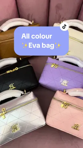 Warna warna Eva Bag😍kalian suka warna apa nih??#promoguncang88 #WIBGAJIAN #BELILOKAL #jimshoneymojokerto #evabagjimshoney #kualitaspremium👍🥰 #fyp #taslucu VL