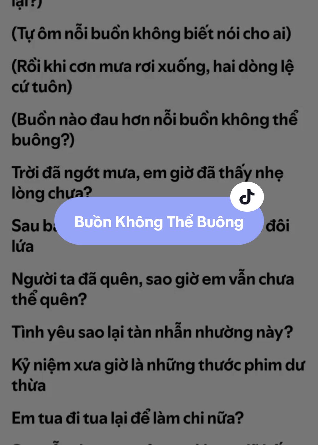 Phần 78 | Buồn nào đau hơn nỗi buồn không thể buông? #spotify #chill #music #lyrics #lofi 