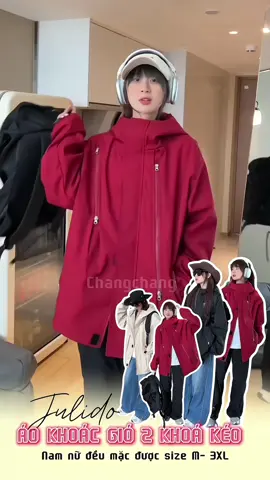 Áo khoác gió có khó kéo 2 chiều nhà julido nha #virralvideo #aokhoac #aokhoacgio #aokhoacgionamnu #xhtiktok #fypシ #LearnOnTikTok 