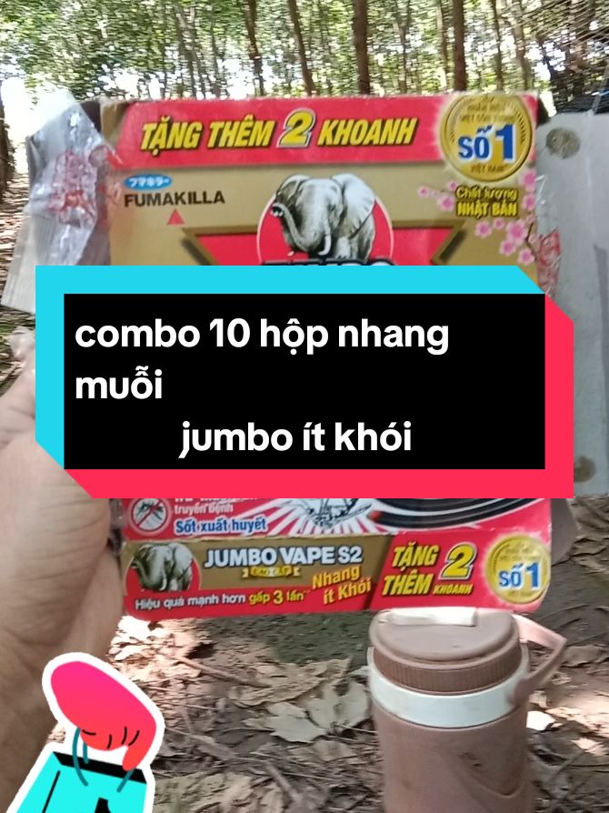 combo 10 hộp nhang muỗi jumbo ít khói #chamsoccanhan #xuanlong762 #nhangmuoijumbo 