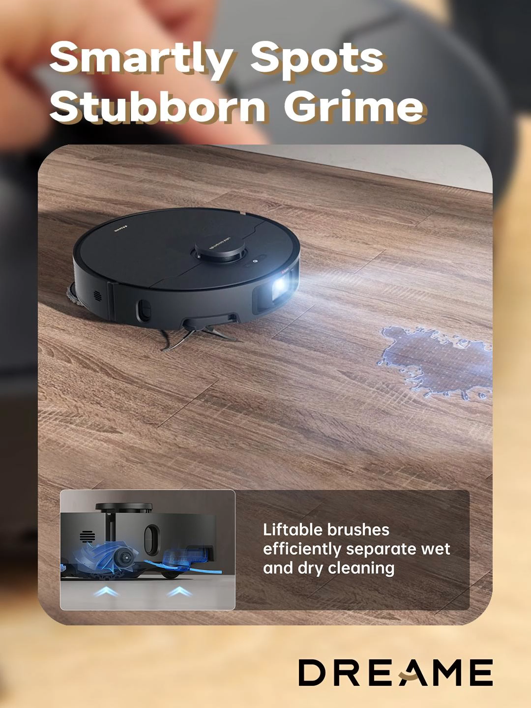 Malas bersih bersih kan? Let DREAME X40 ULTRA help you! Side brush dan mop extended, bersih tanpa cela, plus sama lifting, aman utk karpet loh. #dreameindoensia #promoguncang88 #vacuum #techtok