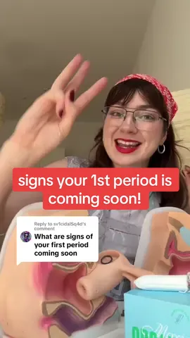 Replying to @sv1cidalSq4d 3 signs you’re probably getting your period in the next 6-12 months 🩸#firstperiod #periodsigns #period #pms 