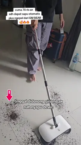 rekomendasi sapu & pel otomatis dari GM Bear bisa berputar 180 derajat #sapugmbear #sapuotomatisgmbear #sapuviral #sapudanpelotomatisgmbear #sapulantaiotomatis 