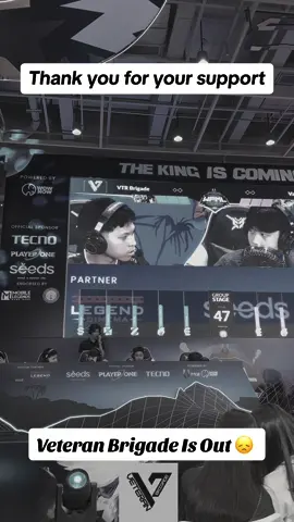 Veteran Brigade Rule Out From WPML S3. Thank you for your support! ❤️ 