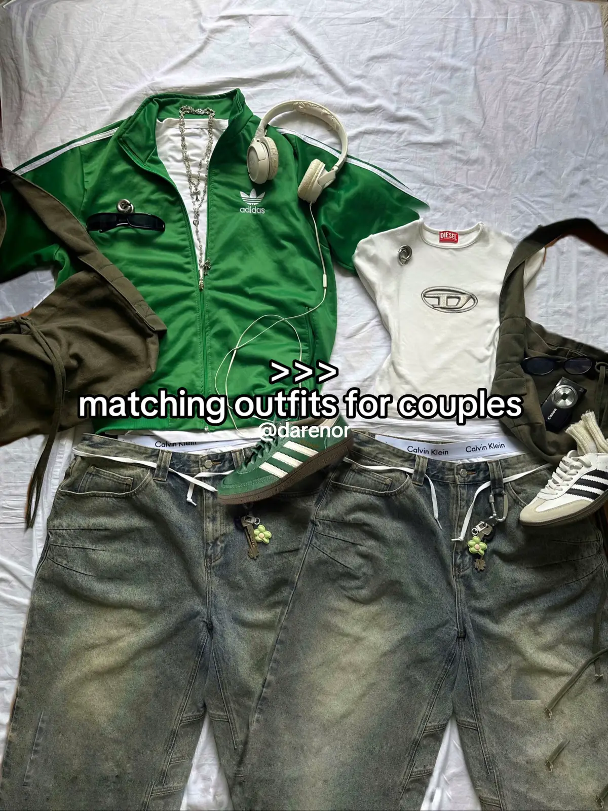 ask + tag your love #fypシ #outfitsinspo #matchingoutfits #diesel #streetwear #StreetStyle #jortsoutfit #streetstyleoutfits #outfit #backtoschool 