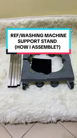 BUYHERE➡️@CleoConcha ⬅️          ref and washing machince support stand with wheels you can move anywhere#ref #stand #multifunctional #fyp #foryou #foryoupage 