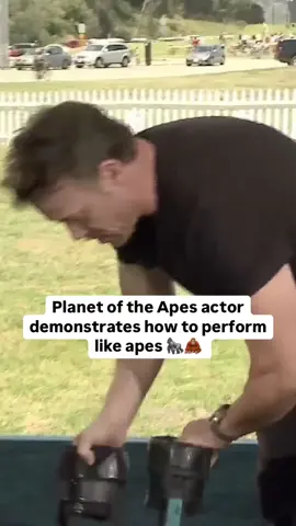 Bro perfected every single one! Planet of the Apes movement coach and actor Terry Notary demonstrates how he channels different apes