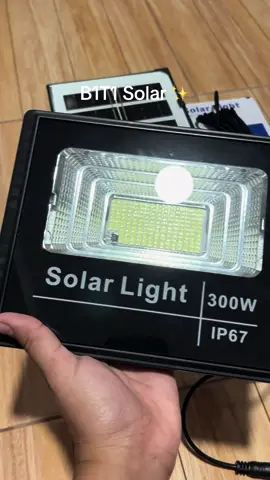 Dahil laging brownout bumili na din kami ng solar para sa labas ng bahay ☺️ #philips #philipssolar #solarlightwithpanel #300wsolarlight 