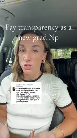 Replying to @Roshni Patel lets talk about new grad NP pay! I love being transparent about it so that we can have some consistency. This is based off my area and my experience in different interviews. Are you an NP? Where do you live and what is the pay or pay structure like for you? Ask me questions and I’ll answer as best I can!! 🩵 #nursepractitioner #nursepractitionerstudent #nursesoftiktok #nurse #nursingstudent #nurselife #nurseproblems #healthcare #physicianassistant #travelnurse #medicine #paytransparency #paycheck #viral #foryou #foryoupage #fy #fypage #fypシ゚viral 