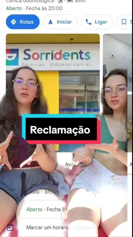Reclamação da clínica Sorridents gemeas #sorridents #aparelho #reclamação #polêmica #fypシ゚ #clinicasorridents 