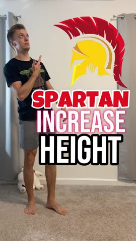 Part 1. Bezt exercises to Increase Height. Spartan Method! 💀🥵 Save for yourself and try it TODAY! #workout #training #Home #homeworkout #sparta #spartan #tall #increase #height 
