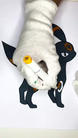 Umbreon 🖤 #asmr #pokemon #satisfyingcoloring #relaxingvideos #asmrsounds #colourwithme #coloringbook #colourtherepy #therapy #coloring