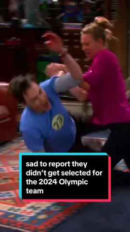 This is why men and women wrestling are separate Olympic events... two VERY different wrestling techniques. #BigBangTheory