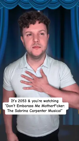 Consider this my official self-tape for Carpenter No. 4/Barry Keoghan Cover. #broadway #musicaltheatre #musical #sabrinacarpenter #pleasepleaseplease 