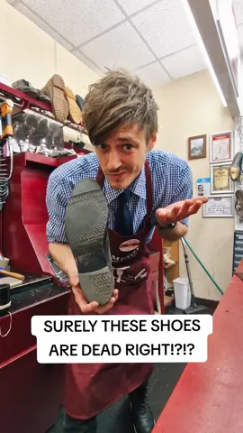 SURELY THESE SHOES ARE DEAD RIGHT!?! | SHOE REPAIR! #shoerepair #cobblerg #cobbler #rebuild #repair #impossible #Scotland 