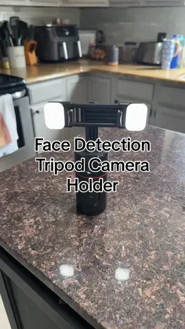 This face detection gimbal is going fo be so handy when im recording content.  Comes with a tripod and 2 lights.  #facedetectortripod #gimbal #tripodcamera 