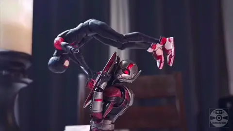Here is the first battle of Miniature Souls Chapter 1 with Miles Morales!  . Featuring @NavonVA as Miles . #stopmotion #actionfigures #art #anime #miniaturesouls #viral #fyp #spiderman #marvel #milesmorales 