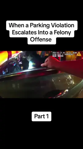 When a Parking Violation Escalates Into a Felony Offense #foryou #viral #copsontiktok #copsoftiktok #thelaw #usa🇺🇸 