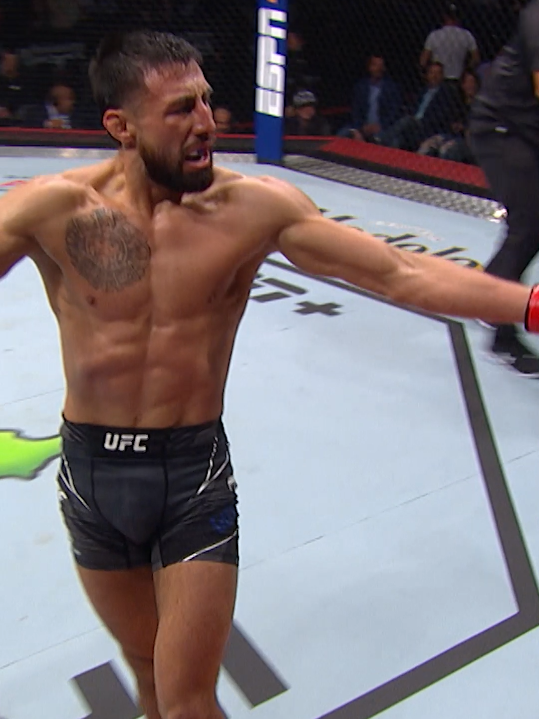 Looking to get back in to the win column 👀 El Guapo is BACK this Saturday!! #chrisgutierrez #UFC #mma