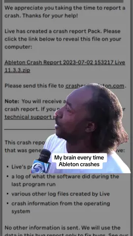 Thank god for Ableton backups #Meme #MemeCut #musicproducermeme #musicproducer #abletonlive 