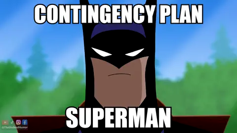 Batman's Contingency Plans #batman #dc #parody