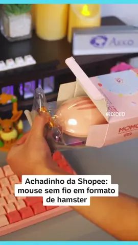 Hamtaro vem aí... Hamtaro! 🎵🐹 Este mouse em formato de hamster é a coisa mais fofinha que você vai ver hoje. Curtiu? Link na bio #guiadecomprasuol #TikTokMadeMeBult #mouse #tecnologia #dicas_utilidades 