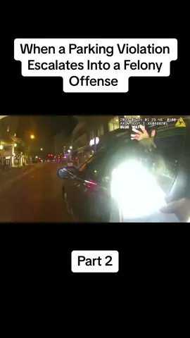 When a Parking Violation Escalates Into a Felony Offense #copsoftiktok #foryou #viral #usa #policeoftiktok 