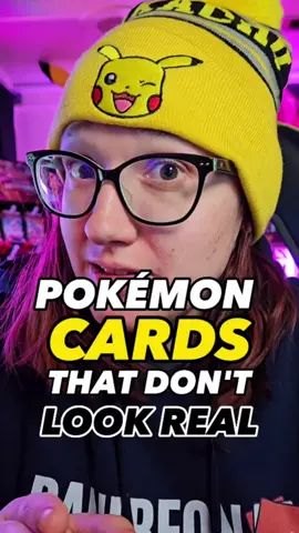 Pokémon that don’t look real....but actually are! #pokemoncards #pokemontcg #fakepokemoncards #pokemoncommunity 