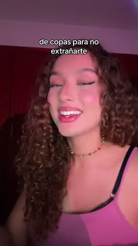 Singing to my song de copas ✨ #singing 