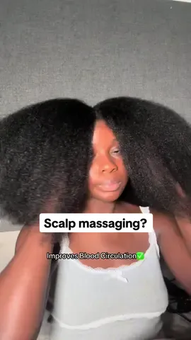 Having a healthy scalp is essential, especially for tender-headed people like me 💆🏾‍♀️🫶🏾 #hairtok #hairguru #blackgirltiktok #4chairtiktok #type4hair #scalpmassage #naturalhair #hairgrowth #blackgirlstruggles #naturalhairproblems #hairgrowthtips #hairgrowthjourney #ugcniambi 