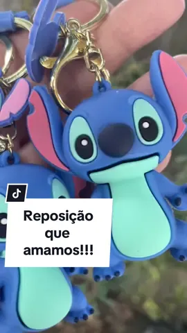Olha quem chegou por aqui !!!! Sim ele esta de volta, e o melhor vc pode personalizar com nome que preferir. Gostou??? Me chama que te explico como.  #stitch  #chaveiropersonalizado  #chaveiropremium  