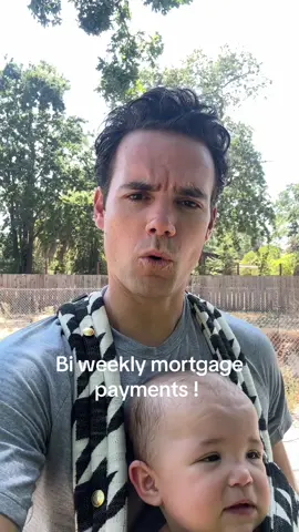 Bi weekly payments are a must!   #cashflow #invest #mortgage 