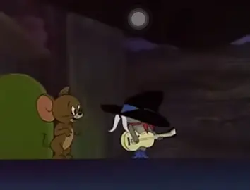 Tom&Jerry#jerrys stuttering uncle🤣pkaying his guitar 