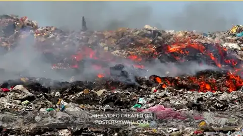 burning waste - Made with PosterMyWall