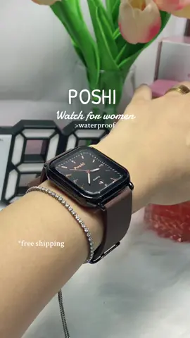 POSHI Watch for women 213 ko lang nabili free shipping pa🫶🏻 #poshi #watch #forwomen 
