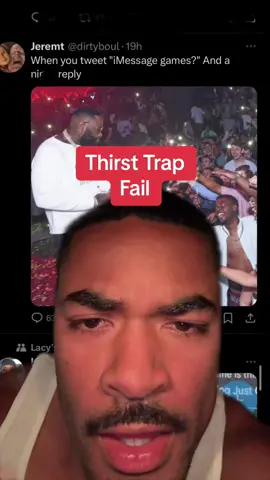 Am I tripping??🤔🤔#greenscreen #thirsttrap #fail #imessage #fyp #rickross