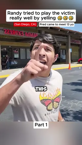 Randy tried to play the victim really well by yelling 😆 | Part 1 #caught #usa🇺🇸 #pred #cops #viral 