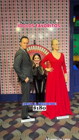 Conocí el MUSEO DE CERA Este lugar alberga +260 figuras entre artistas internacionales, pintores, científicos, presidentes Y MOCHO MÁS quedarás perplejo de lo REALISTA QUE ES @MuseoDeCeraOficial  Se encuentra en: 📍 Londres 6, Juárez, Cuauhtémoc, 06600 Ciudad de México, CDMX #museodecera #cera #CDMX #museo #vacaciones #amigos #cantantes #presidentes #dondeir 