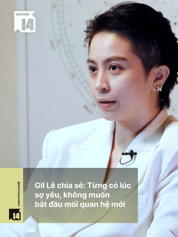Gil Lê chia sẻ: Từng có lúc sợ yêu, không muốn bắt đầu mối quan hệ mới #gille #xoainongille #kenh14 #kenh14special #TikTokGiaiTri #amm