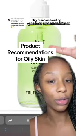 Replying to @Tik Toker skincare tips and tricks for oily skin 🫶🏾 i hope this helps! Let me know if you have any other questions for me 💗 #oilyskincare #oilyskin #skincaretips #SkinCare101 #skincareroutine #skincare #productrecommendations #estheticianstudent #greenscreen 