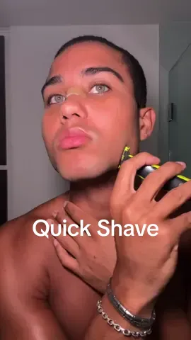 My go-to quick shave routine 