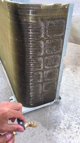 ASMR,Cleaning kondesor part 2 #airconditioner #cleaning #asmr 