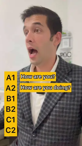 How are you?! Al to C2 #english #test 