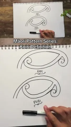 Kia ora e te whānau, In this video, we talk about the meaning and symbolism of the koiri pattern in Māori art. The koiri commonly represents the act of nurturing or looking after, like a watering can caring for a plant. It can also symbolise self-reflection, as the koru shape turns back on itself. We explore examples of how the koiri is applied in different Māori art forms. For the full video, check out our YouTube channel in link in bio 👌🏾 Mauri ora! 🌿 #Māori #Art #Symbolism #Nurturing #SelfReflection #māoriart #fyp #foryoupage #inspire #inspo #art #artist #shorts #aotearoa #koiri #drawing 