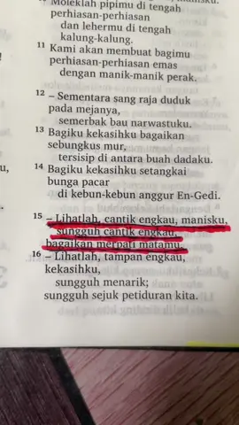 Terkidung-kidung agung✨ #ayat #rohani_kristen #foryourpage #foryou #kidungagung 